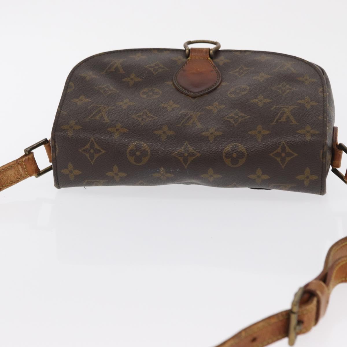 LOUIS VUITTON Monogram Saint Cloud GM Shoulder Bag M51242 LV Auth 162682