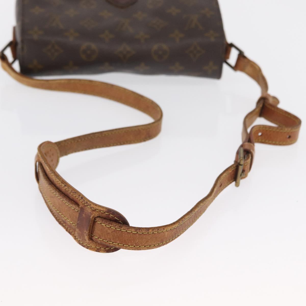 LOUIS VUITTON Monogram Saint Cloud GM Shoulder Bag M51242 LV Auth 162682