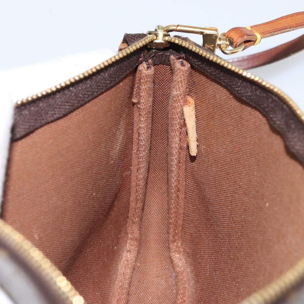 LOUIS VUITTON Monogram Pochette Accessoires Pouch M51980 LV Auth 162685