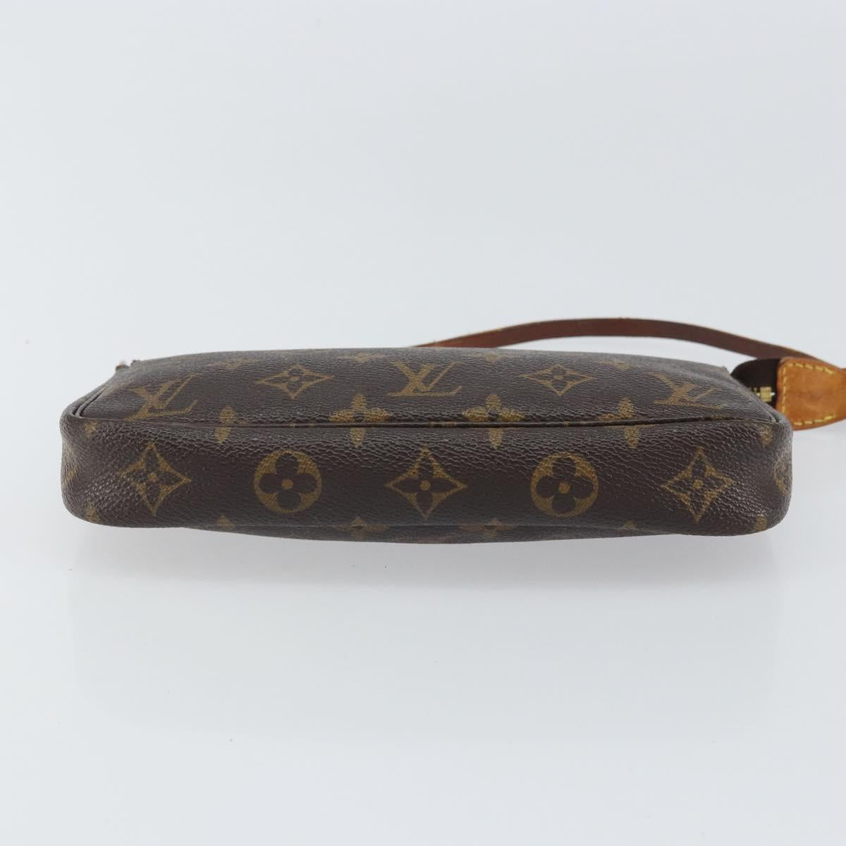 LOUIS VUITTON Monogram Pochette Accessoires Pouch M51980 LV Auth 162685