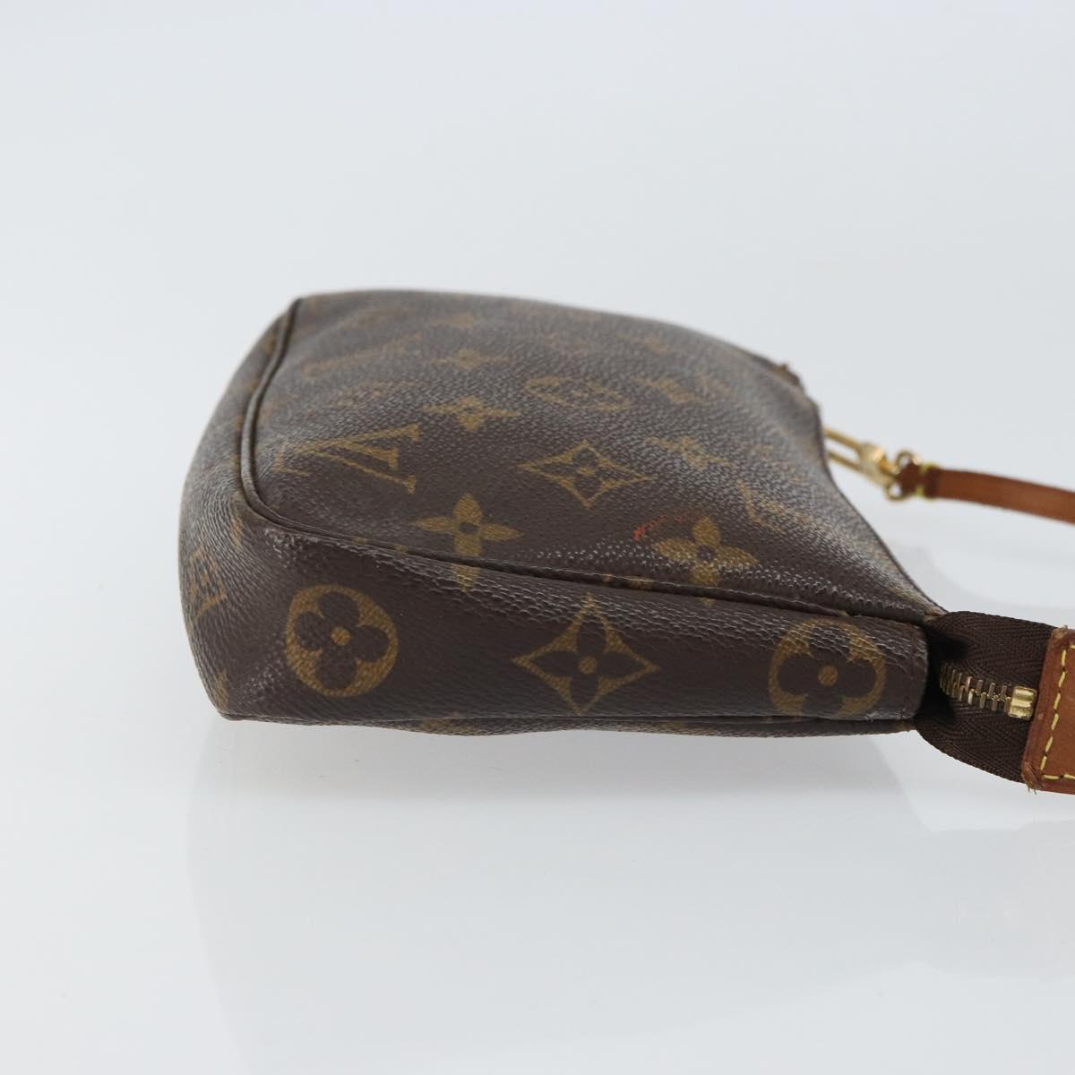 LOUIS VUITTON Monogram Pochette Accessoires Pouch M51980 LV Auth 162690