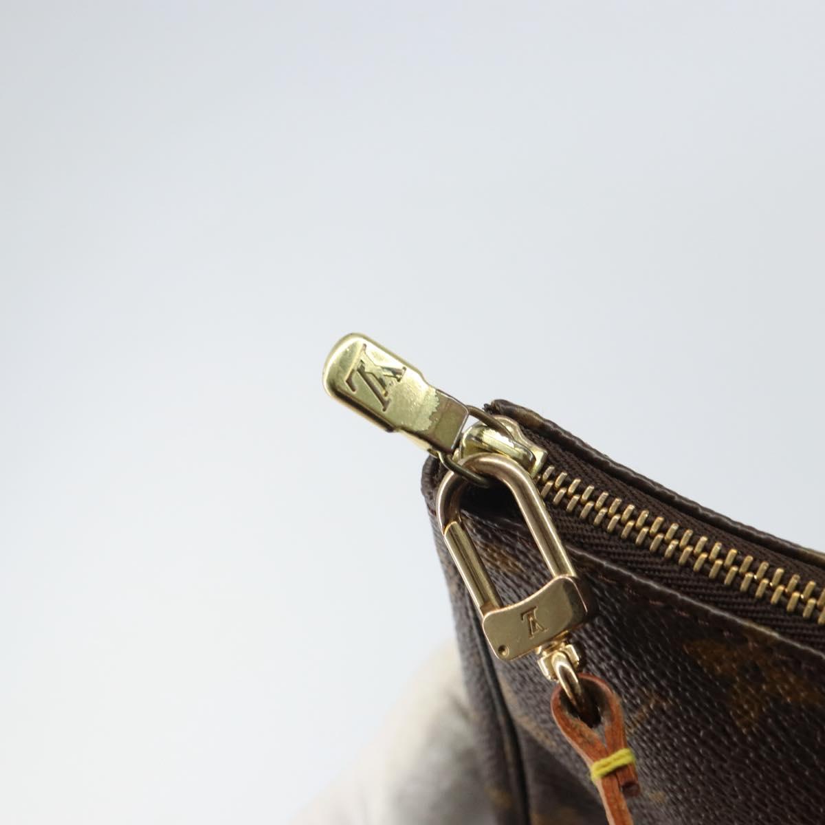 LOUIS VUITTON Monogram Pochette Accessoires Pouch M51980 LV Auth 162692