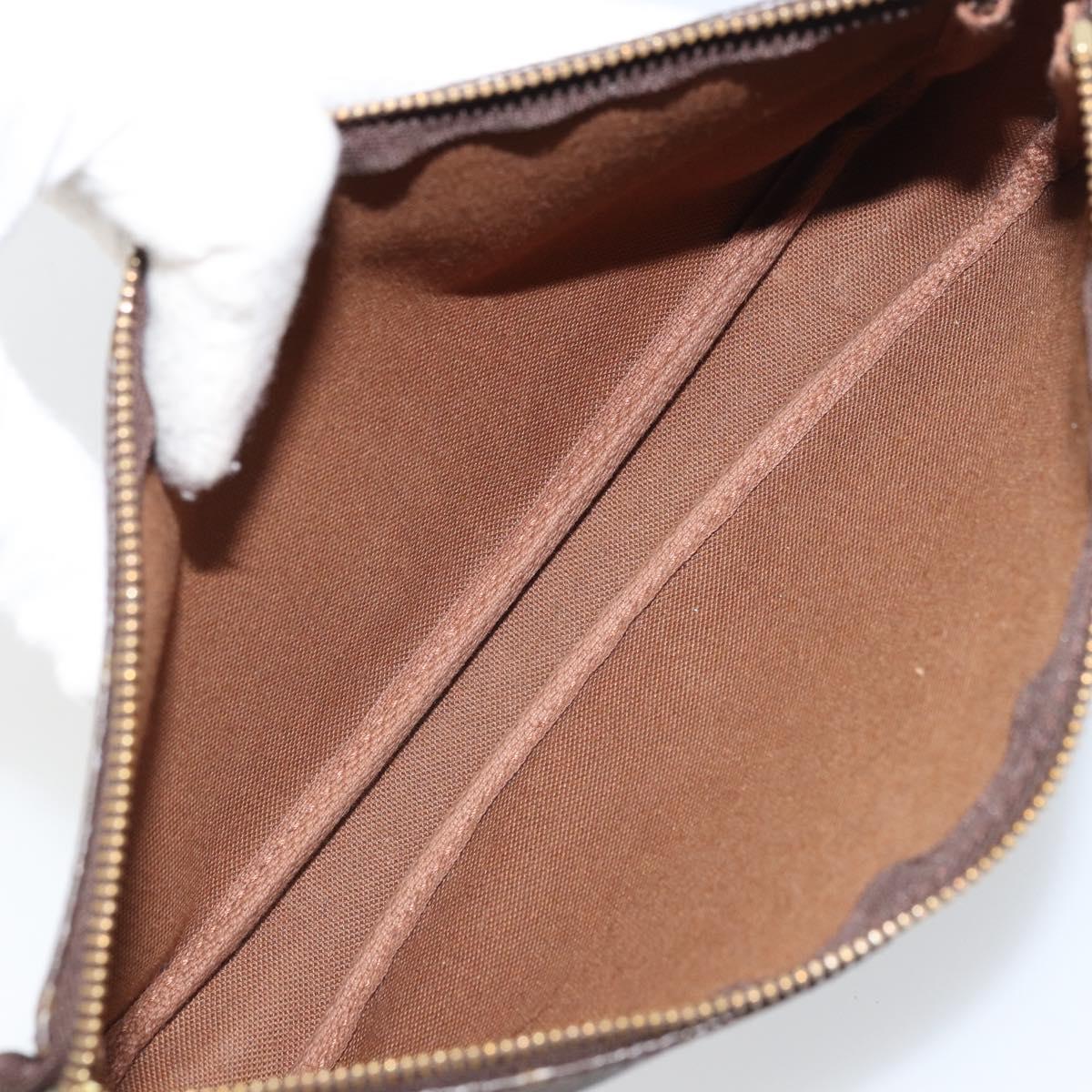 LOUIS VUITTON Monogram Pochette Accessoires Pouch M51980 LV Auth 162692
