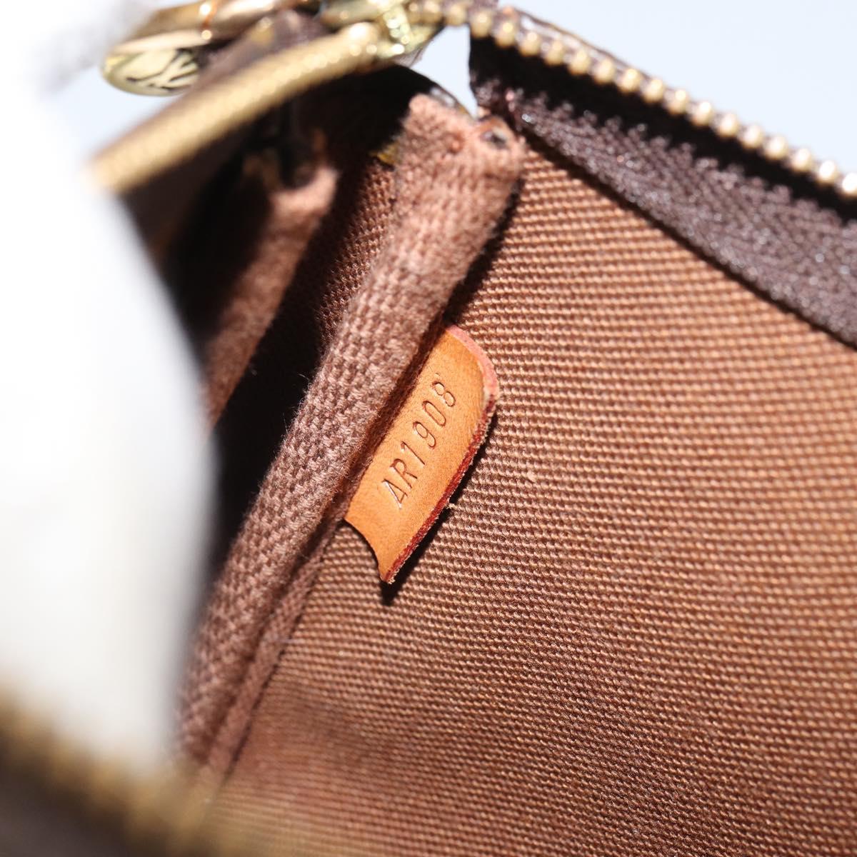 LOUIS VUITTON Monogram Pochette Accessoires Pouch M51980 LV Auth 162692