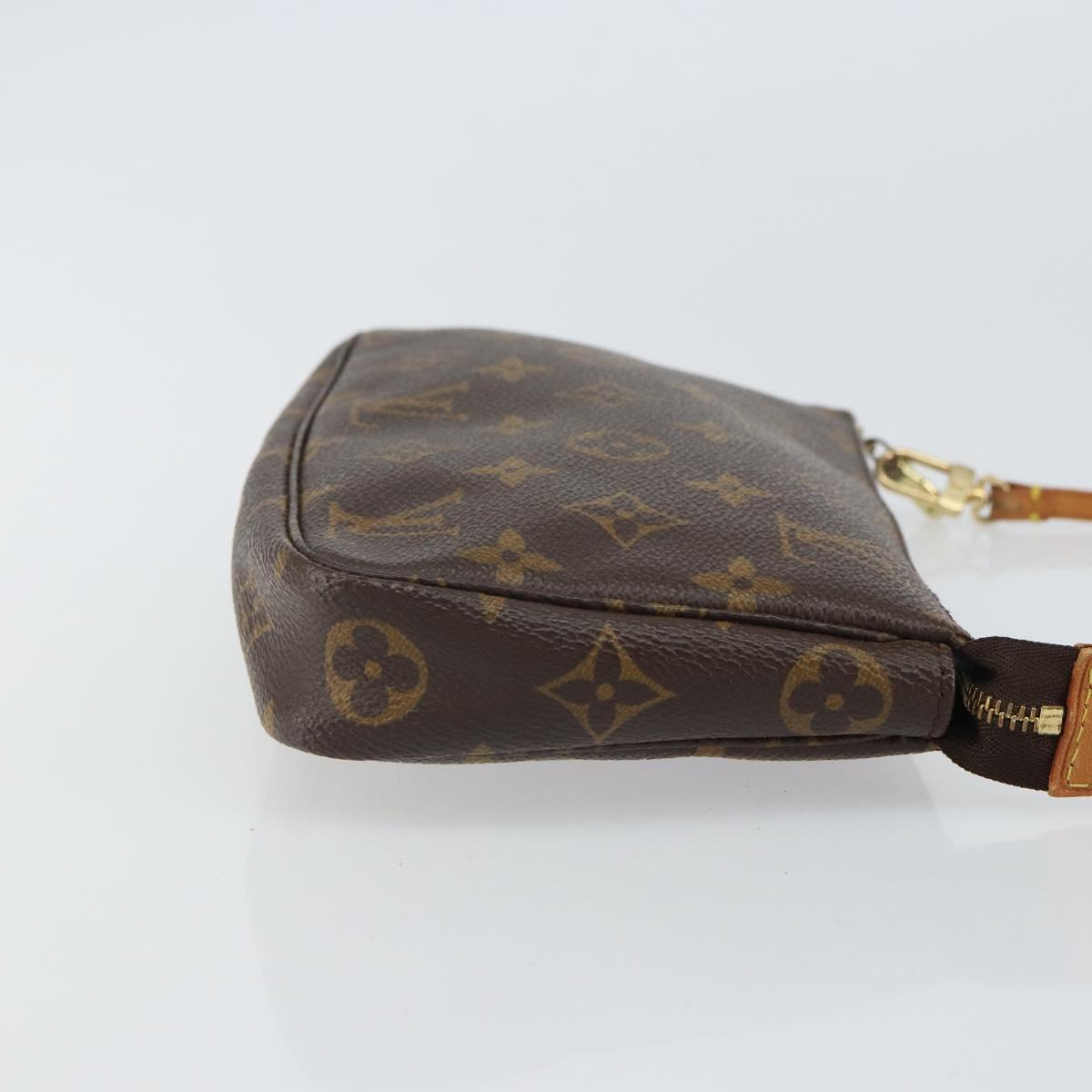 LOUIS VUITTON Monogram Pochette Accessoires Pouch M51980 LV Auth 162692