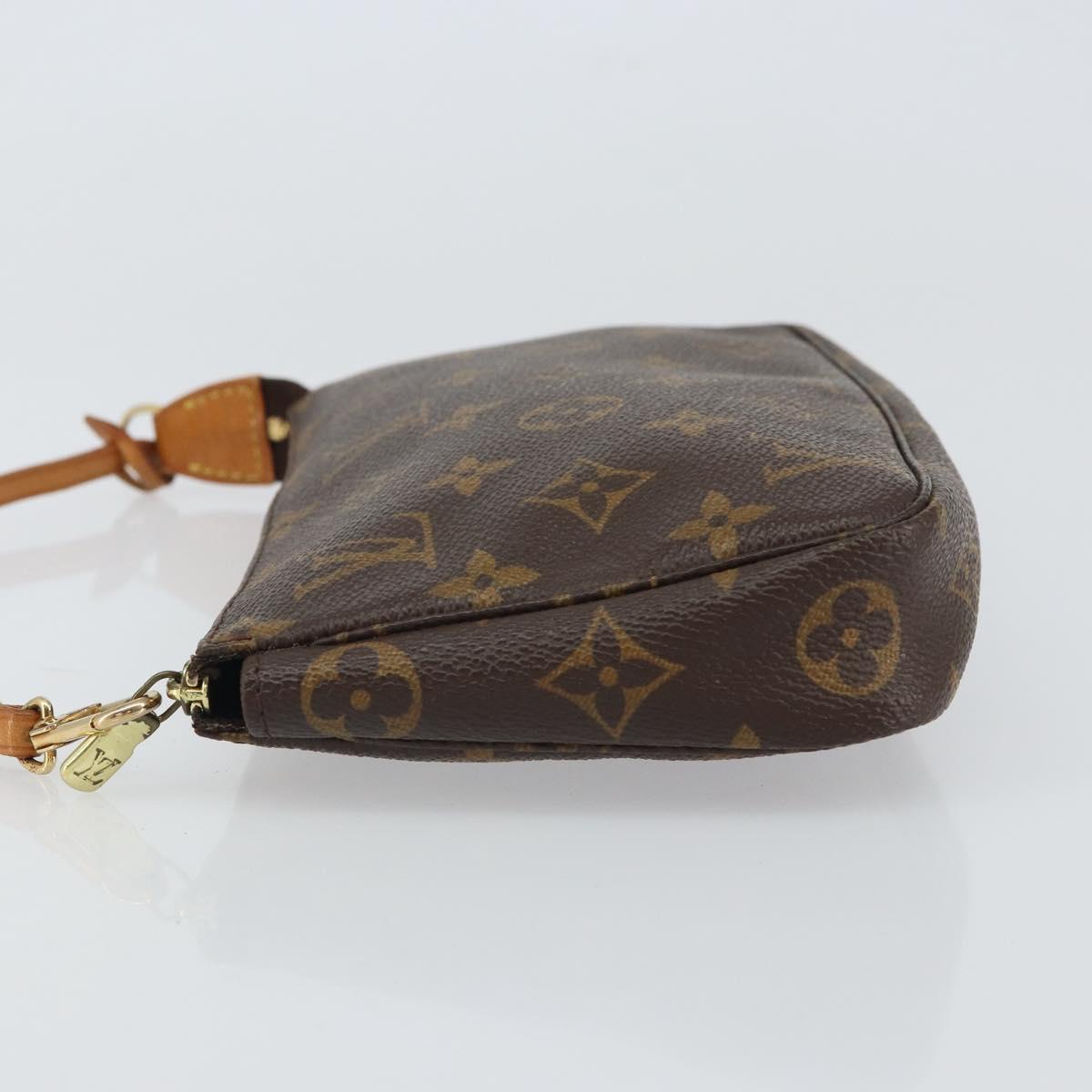 LOUIS VUITTON Monogram Pochette Accessoires Pouch M51980 LV Auth 162692