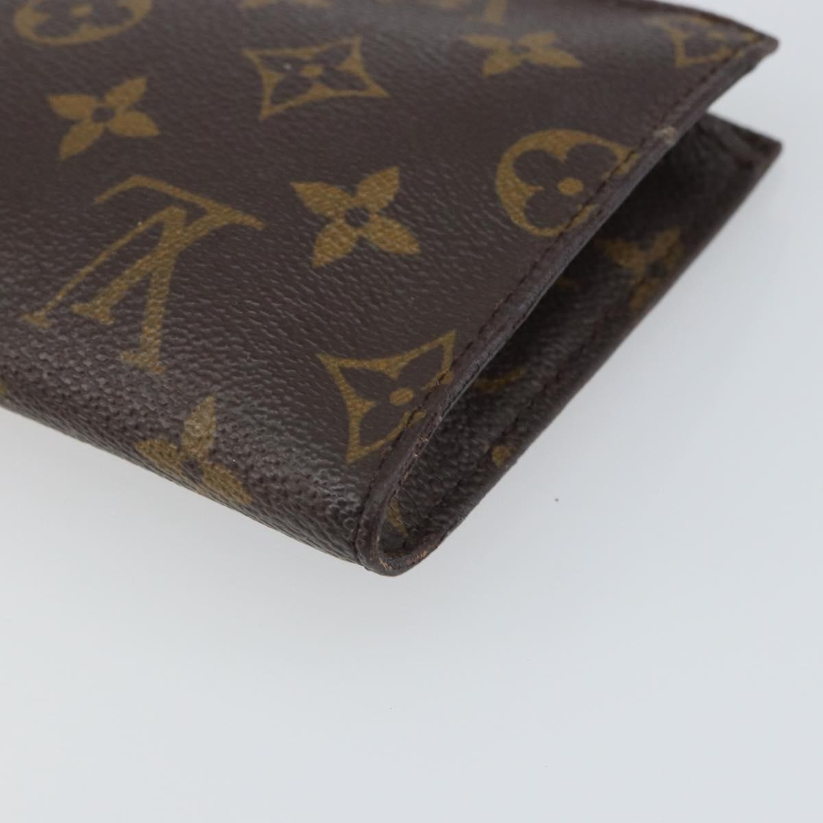 LOUIS VUITTON Monogram Bucket PM Accessory Pouch LV Auth 162695