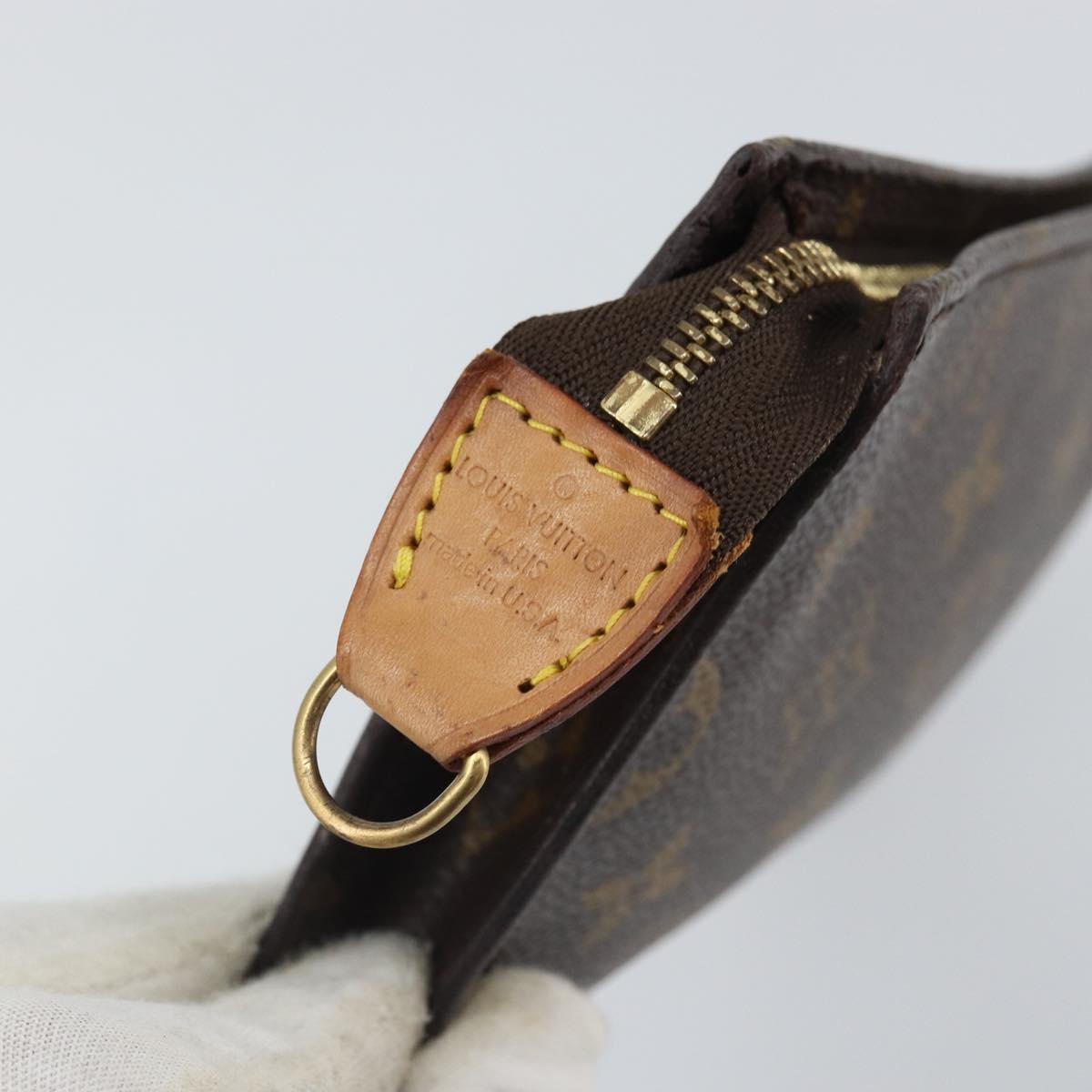 LOUIS VUITTON Monogram Bucket PM Accessory Pouch LV Auth 162695