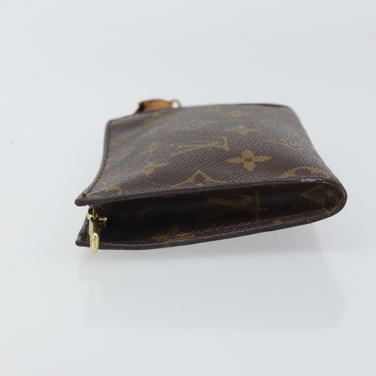 LOUIS VUITTON Monogram Bucket PM Accessory Pouch LV Auth 162695