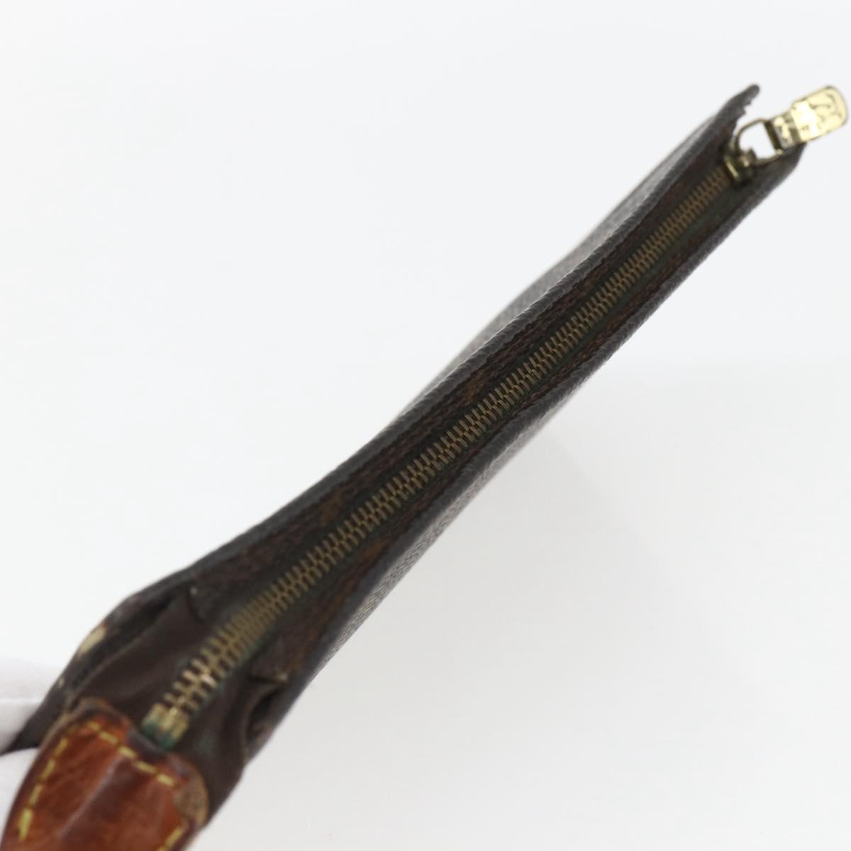 LOUIS VUITTON Monogram Bucket GM Accessory Pouch LV Auth 162698