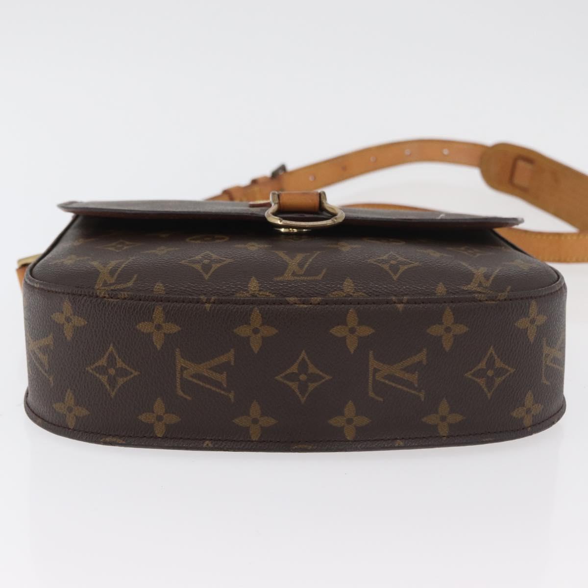LOUIS VUITTON Monogram Saint Cloud GM Shoulder Bag M51242 LV Auth 162705