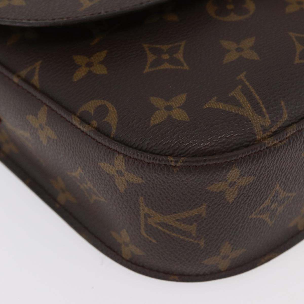 LOUIS VUITTON Monogram Saint Cloud GM Shoulder Bag M51242 LV Auth 162705