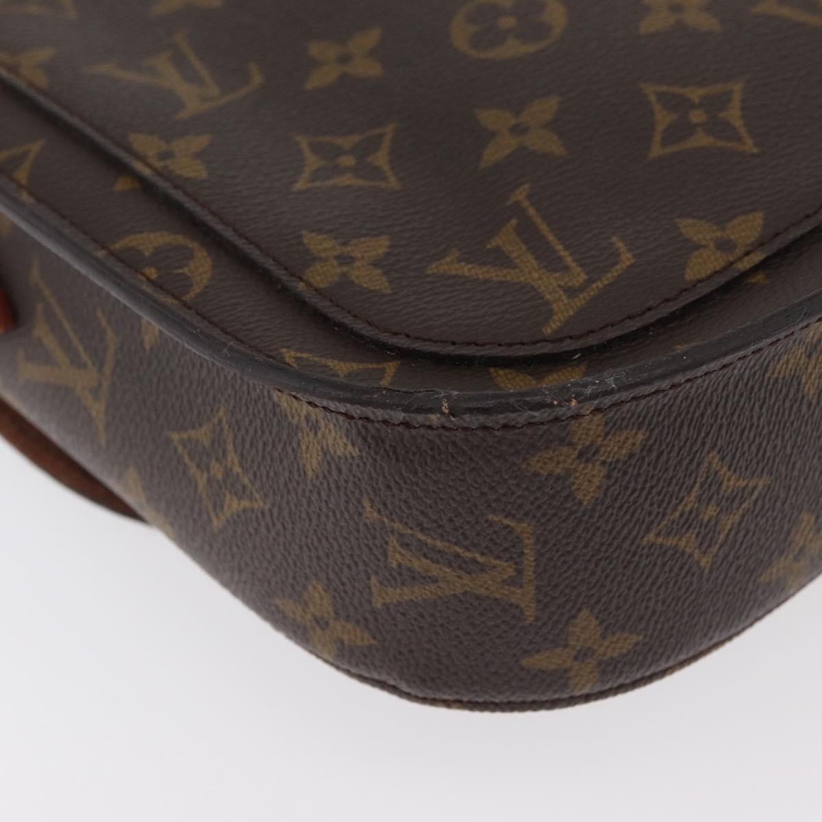 LOUIS VUITTON Monogram Saint Cloud GM Shoulder Bag M51242 LV Auth 162705
