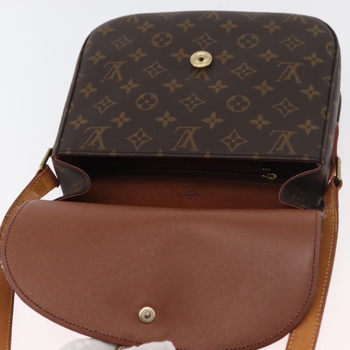 LOUIS VUITTON Monogram Saint Cloud GM Shoulder Bag M51242 LV Auth 162705