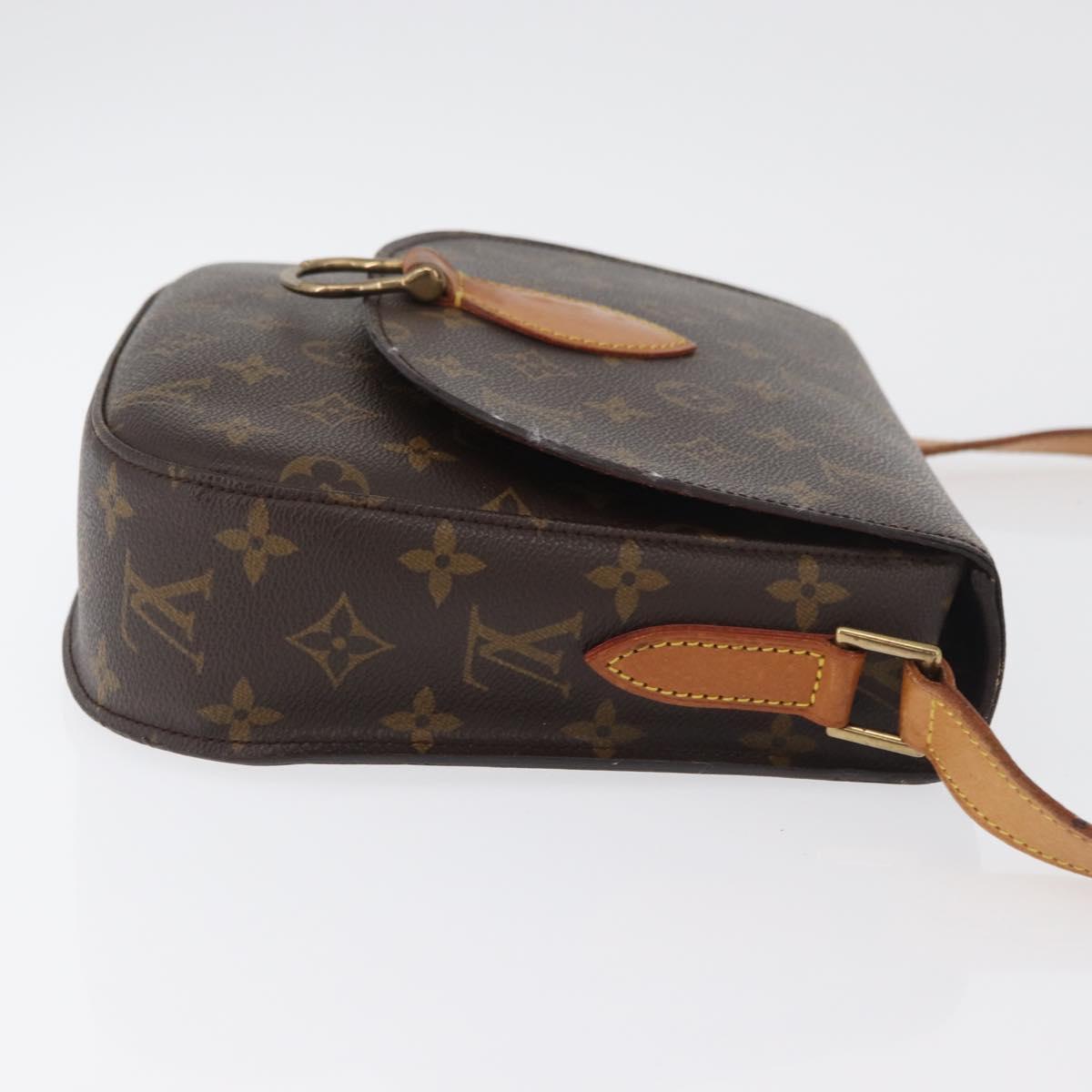 LOUIS VUITTON Monogram Saint Cloud GM Shoulder Bag M51242 LV Auth 162705
