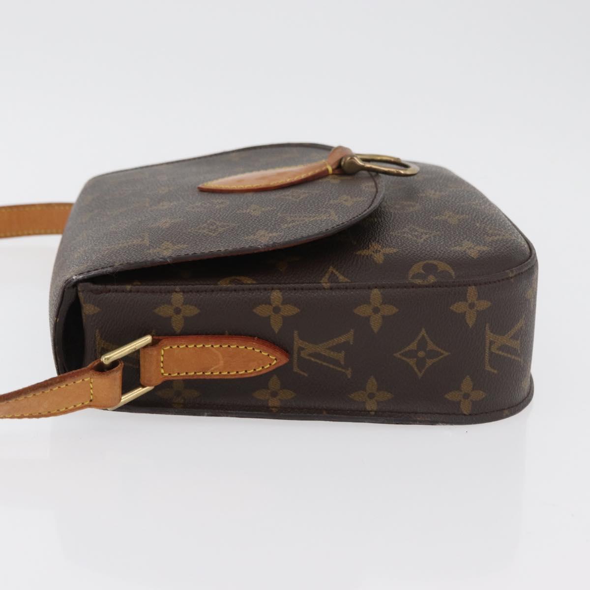 LOUIS VUITTON Monogram Saint Cloud GM Shoulder Bag M51242 LV Auth 162705