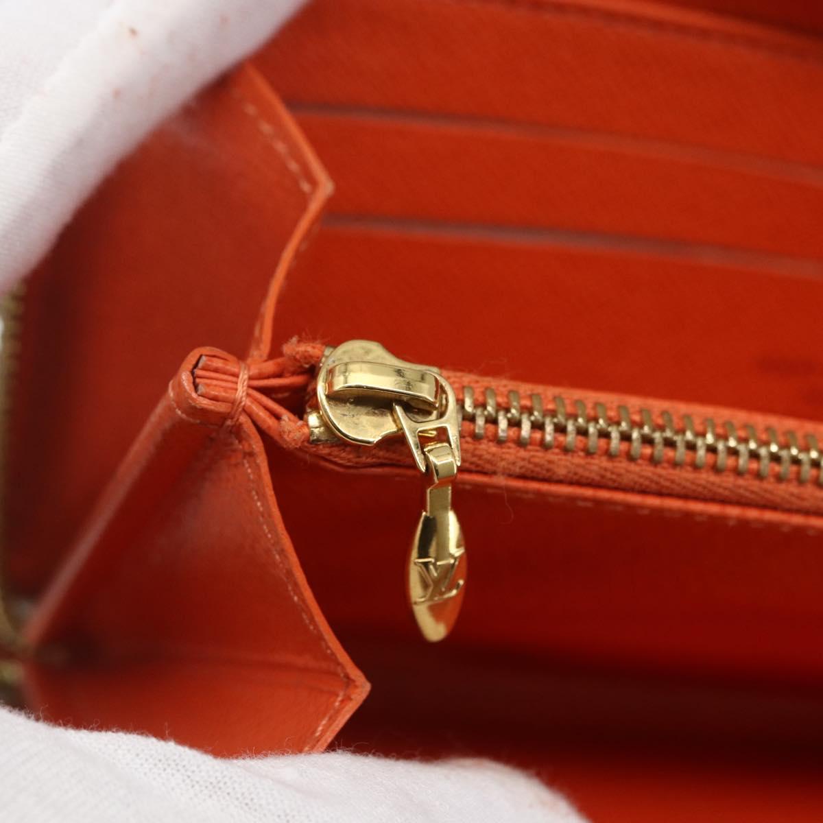 LOUIS VUITTON Monogram Multicolor Zippy Wallet White M60241 LV Auth 162714