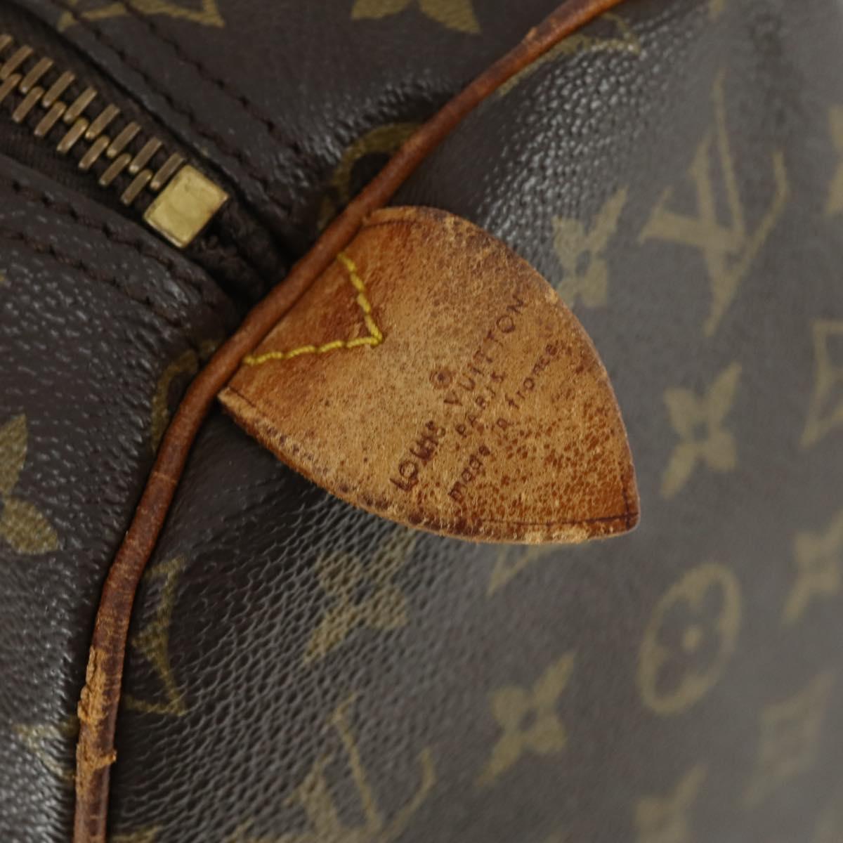 LOUIS VUITTON Monogram Keepall 45 Boston Bag M41428 LV Auth 162730
