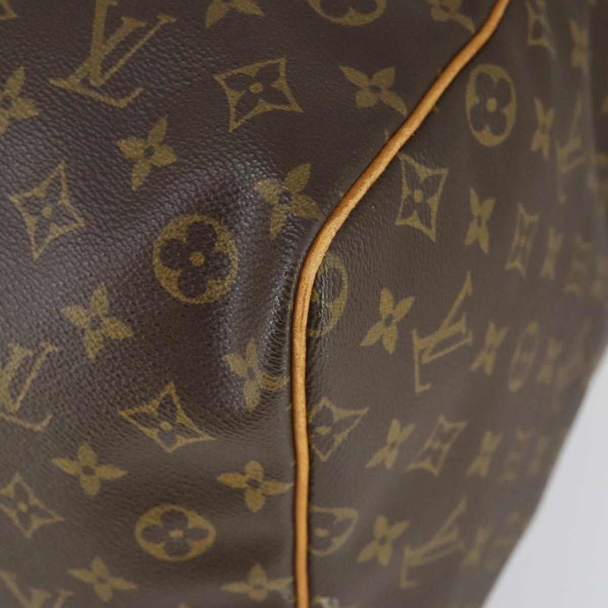 LOUIS VUITTON Monogram Keepall 60 Boston Bag M41422 LV Auth 162733