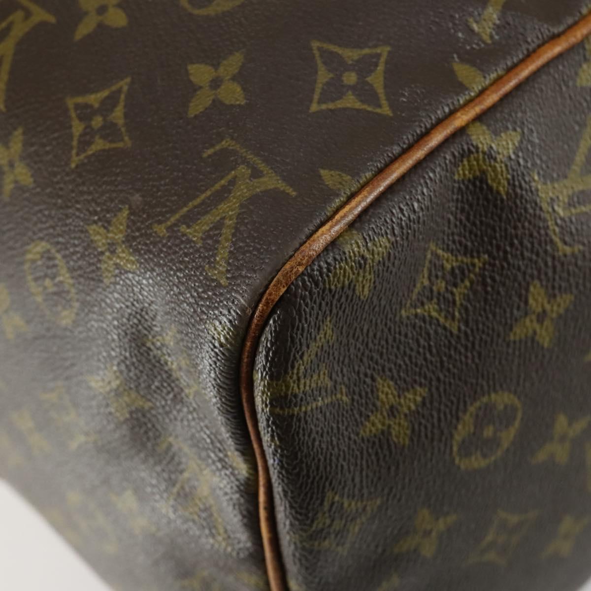 LOUIS VUITTON Monogram Sac Souple 45 Boston Bag M41624 LV Auth 162734
