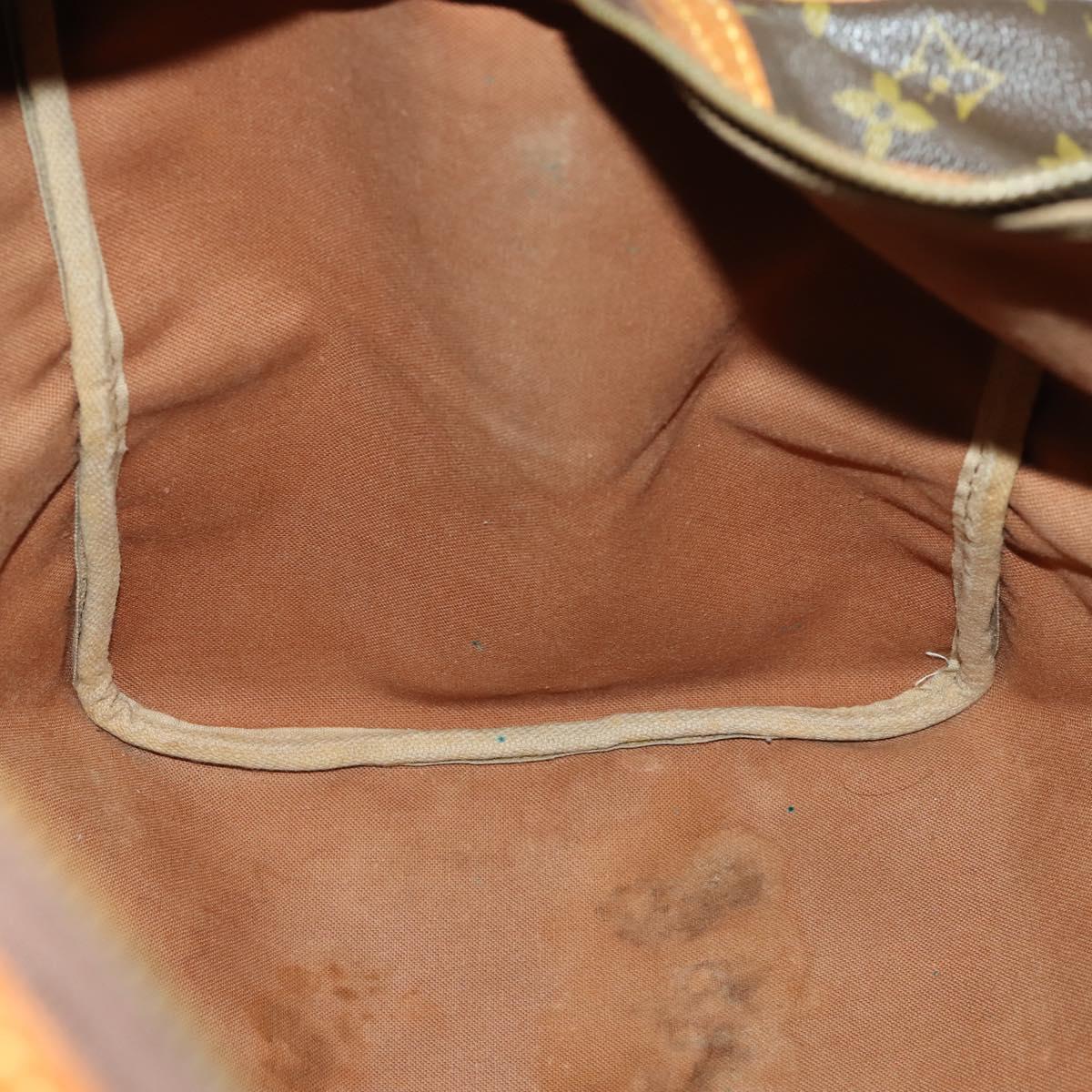 LOUIS VUITTON Monogram Sac Souple 45 Boston Bag M41624 LV Auth 162734