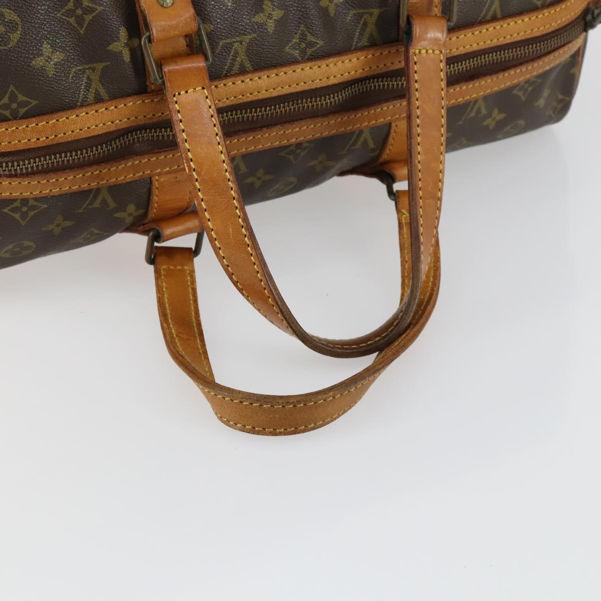 LOUIS VUITTON Monogram Sac Souple 45 Boston Bag M41624 LV Auth 162734