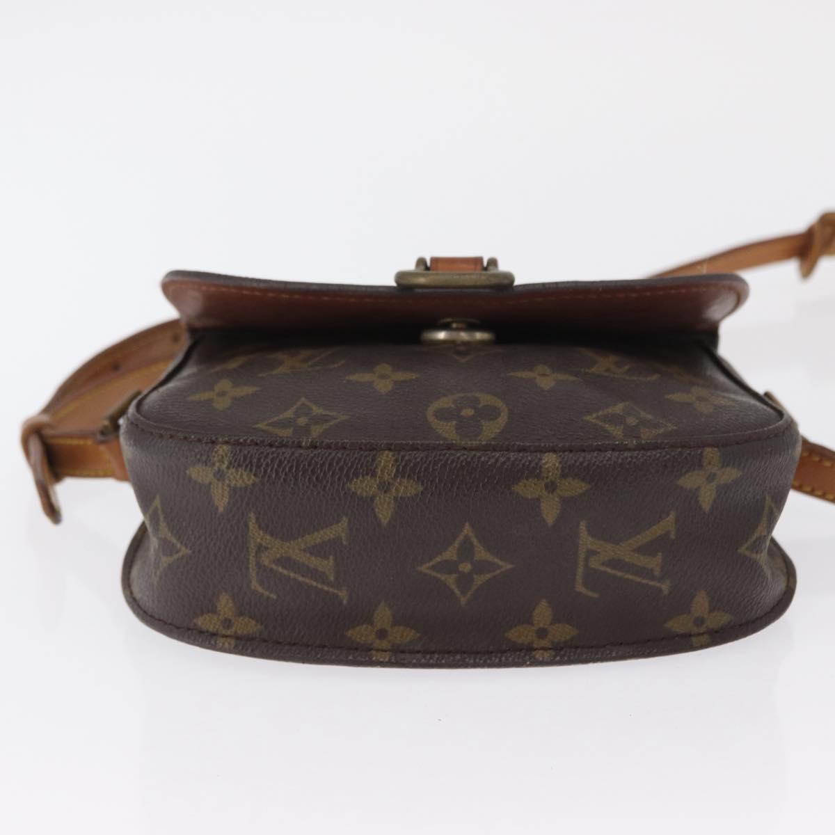 LOUIS VUITTON Monogram Saint Cloud PM Shoulder Bag M51244 LV Auth 162750