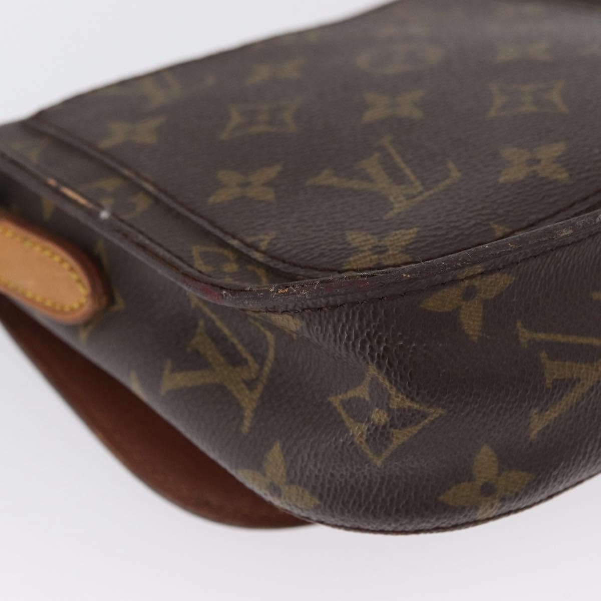 LOUIS VUITTON Monogram Saint Cloud PM Shoulder Bag M51244 LV Auth 162750