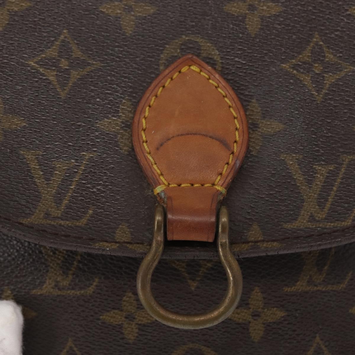 LOUIS VUITTON Monogram Saint Cloud PM Shoulder Bag M51244 LV Auth 162750