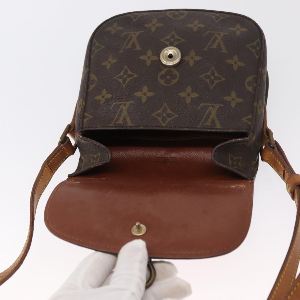 LOUIS VUITTON Monogram Saint Cloud PM Shoulder Bag M51244 LV Auth 162750