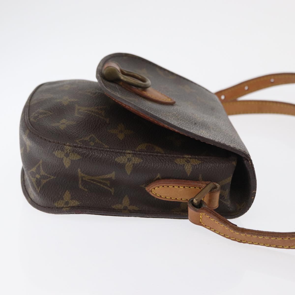 LOUIS VUITTON Monogram Saint Cloud PM Shoulder Bag M51244 LV Auth 162750
