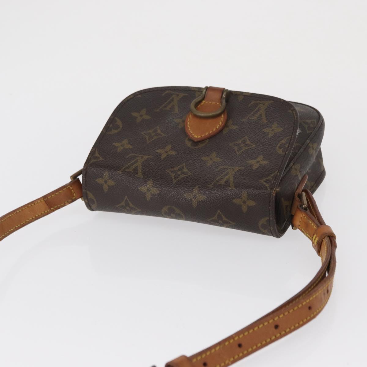 LOUIS VUITTON Monogram Saint Cloud PM Shoulder Bag M51244 LV Auth 162750