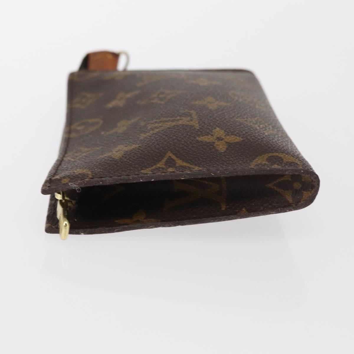 LOUIS VUITTON Monogram Bucket PM Accessory Pouch LV Auth 162751