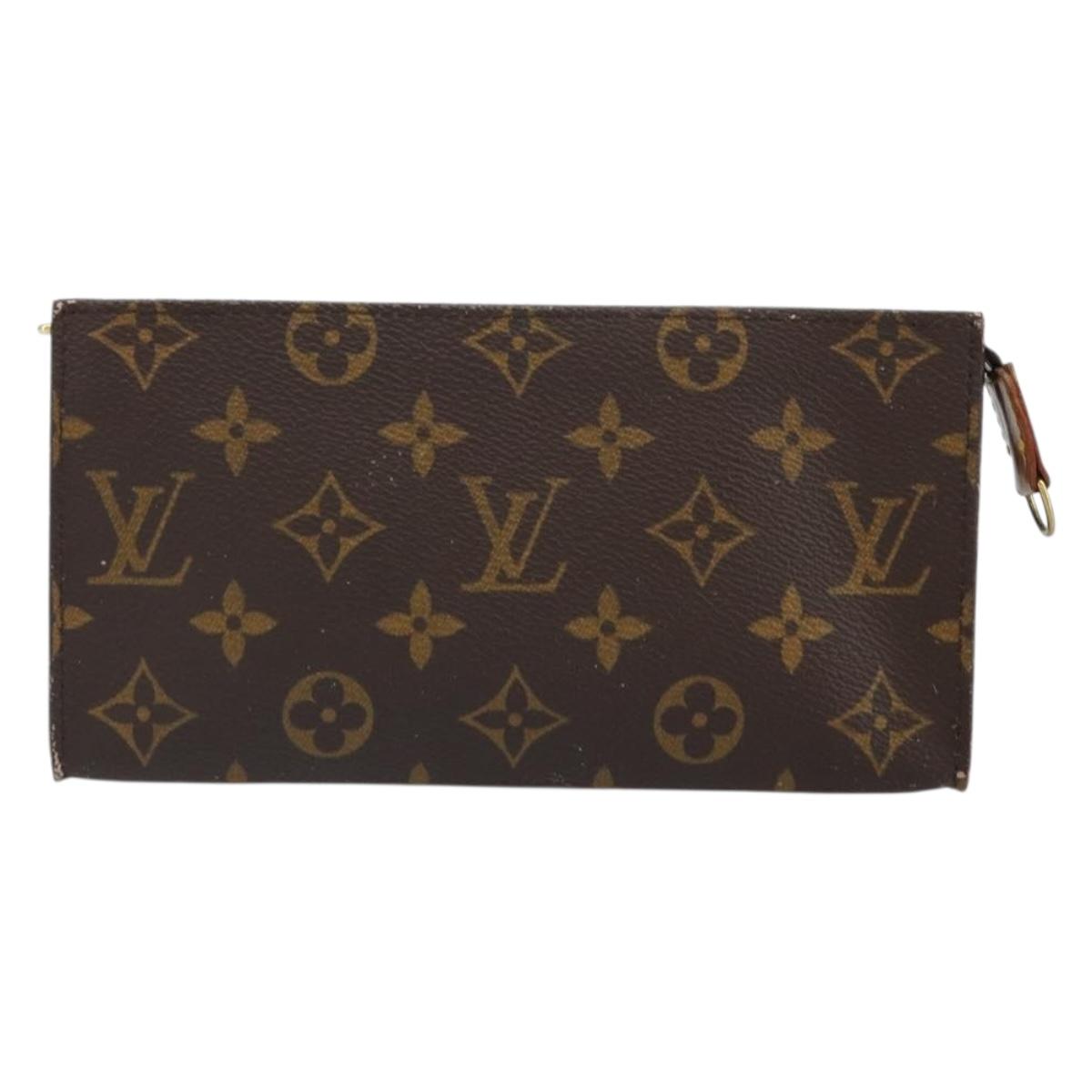 LOUIS VUITTON Monogram Bucket GM Accessory Pouch LV Auth 162752