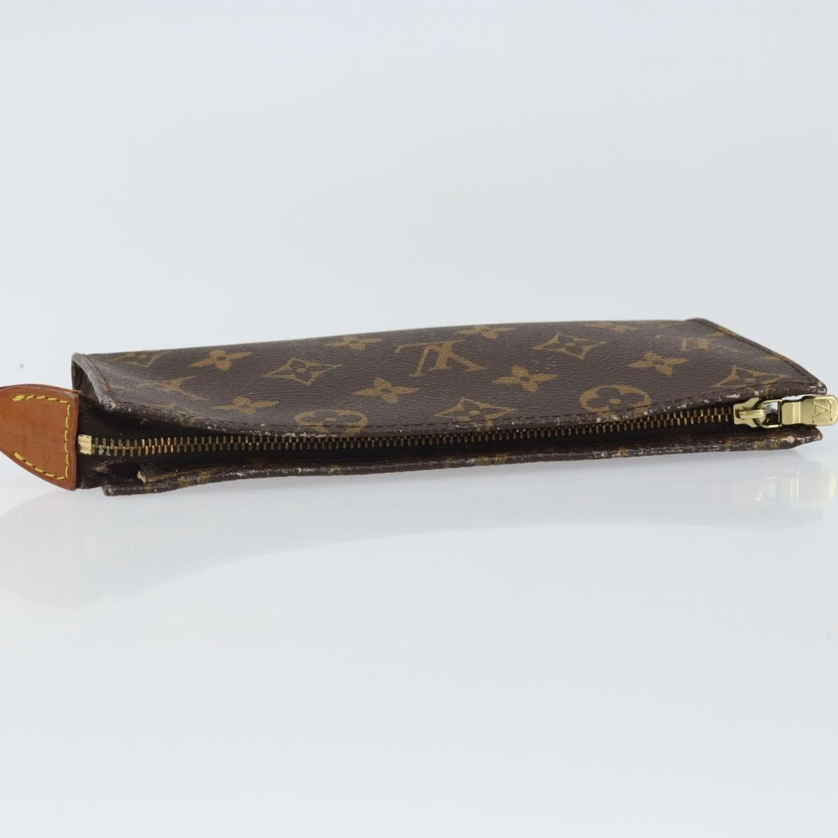 LOUIS VUITTON Monogram Bucket GM Accessory Pouch LV Auth 162752