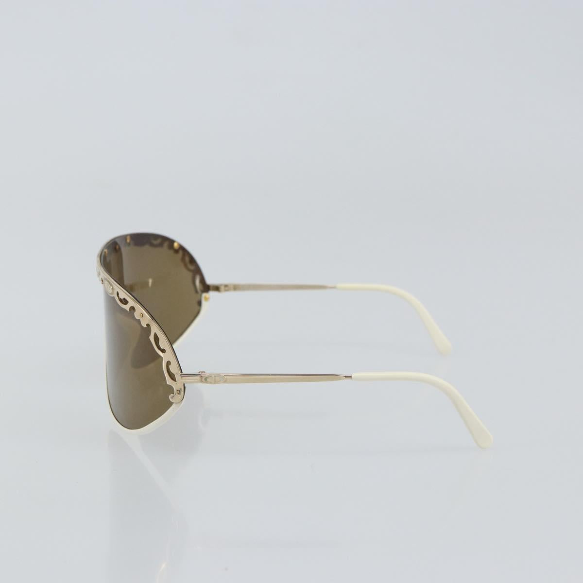 Christian Dior Sunglasses plastic Brown Auth 162782