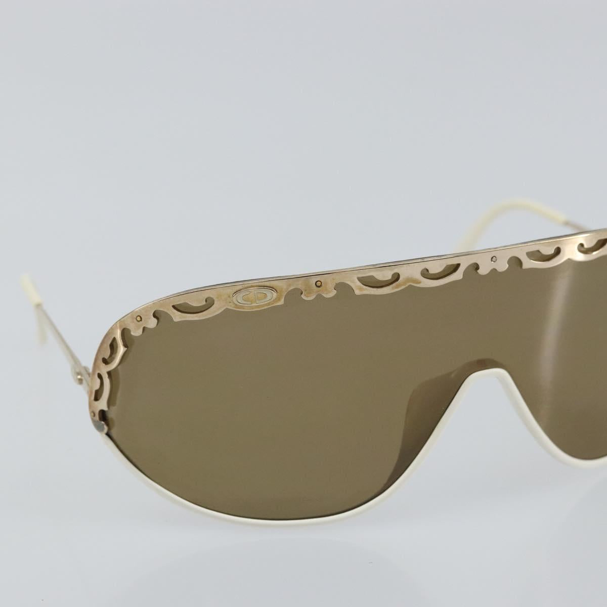 Christian Dior Sunglasses plastic Brown Auth 162782