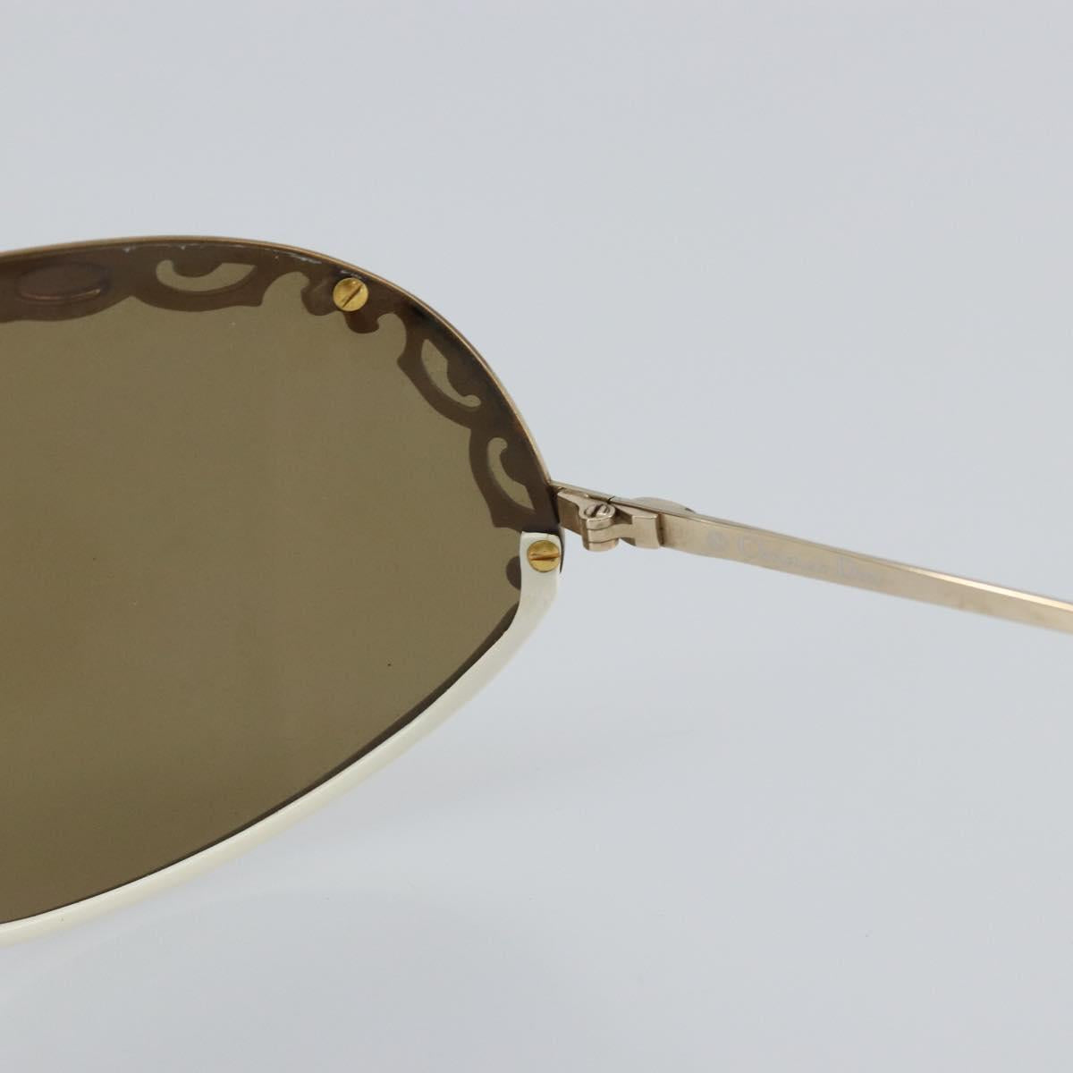 Christian Dior Sunglasses plastic Brown Auth 162782