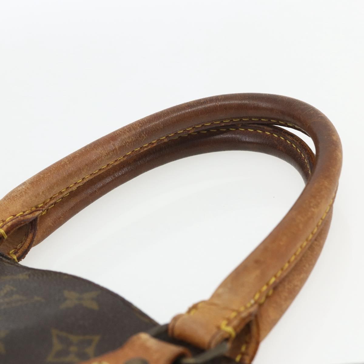 LOUIS VUITTON Monogram Sac Plat Hand Bag M51140 LV Auth 162783