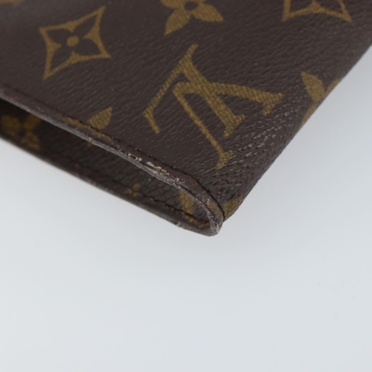 LOUIS VUITTON Monogram Bucket GM Accessory Pouch LV Auth 162786