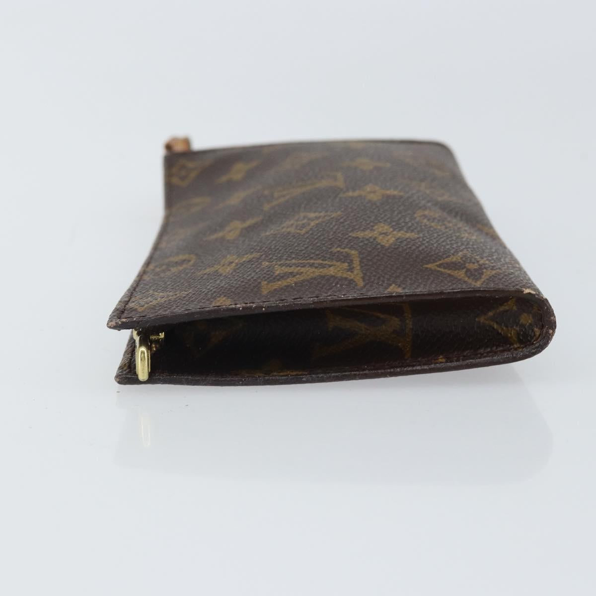 LOUIS VUITTON Monogram Bucket GM Accessory Pouch LV Auth 162786