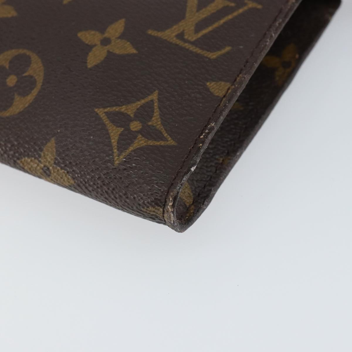 LOUIS VUITTON Monogram Bucket GM Accessory Pouch LV Auth 162786
