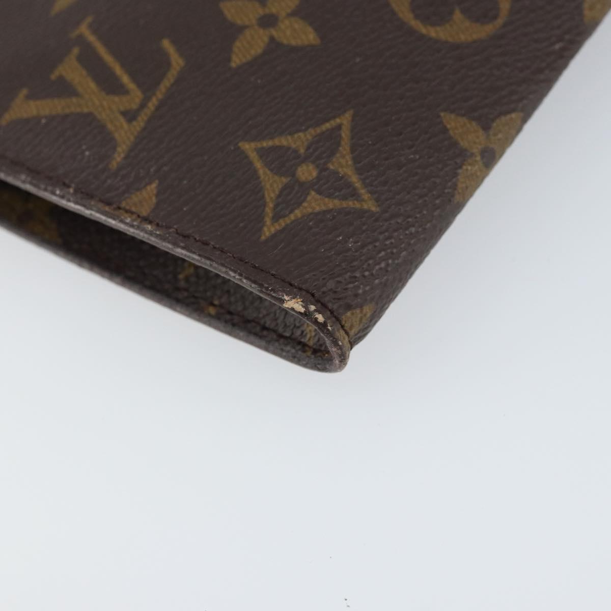 LOUIS VUITTON Monogram Bucket GM Accessory Pouch LV Auth 162786