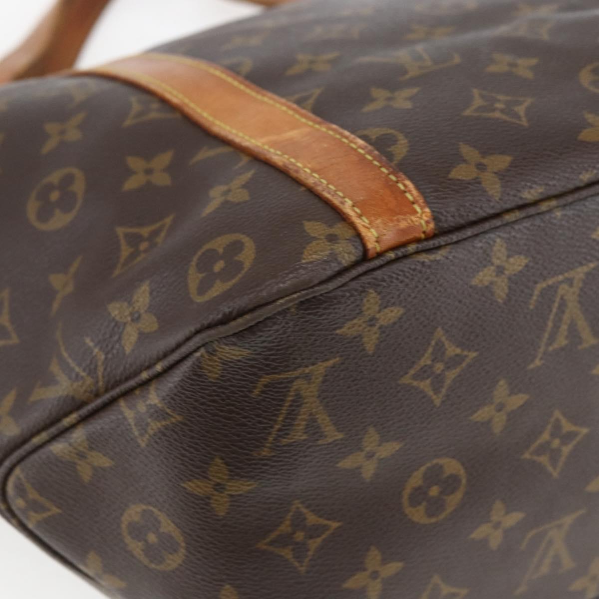 LOUIS VUITTON Monogram Sac Shopping Tote Bag M51108 LV Auth 162791