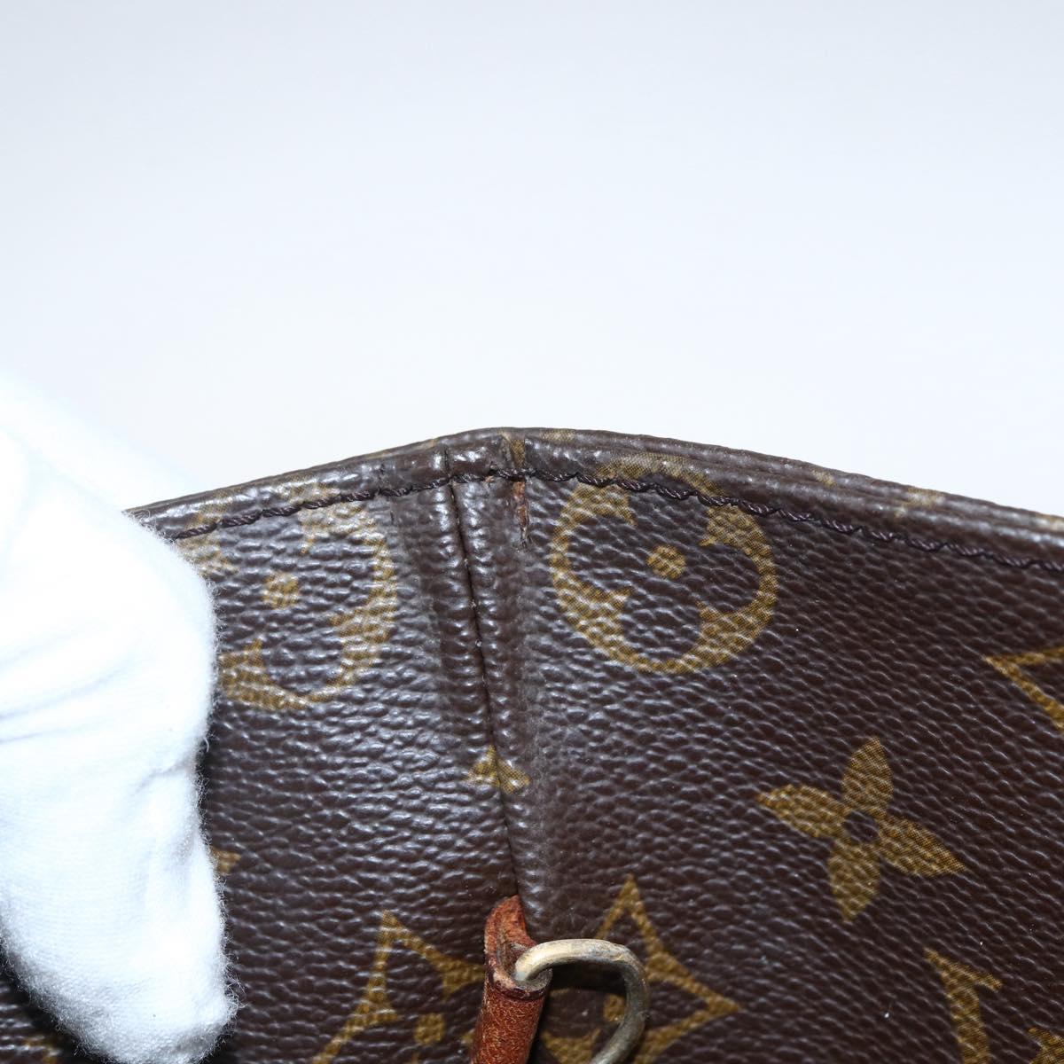 LOUIS VUITTON Monogram Sac Shopping Tote Bag M51108 LV Auth 162791