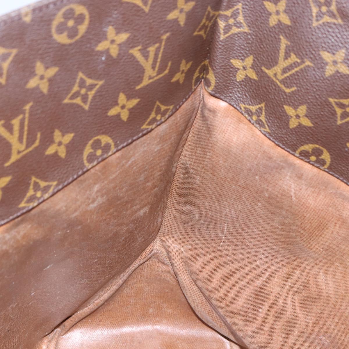 LOUIS VUITTON Monogram Sac Shopping Tote Bag M51108 LV Auth 162791