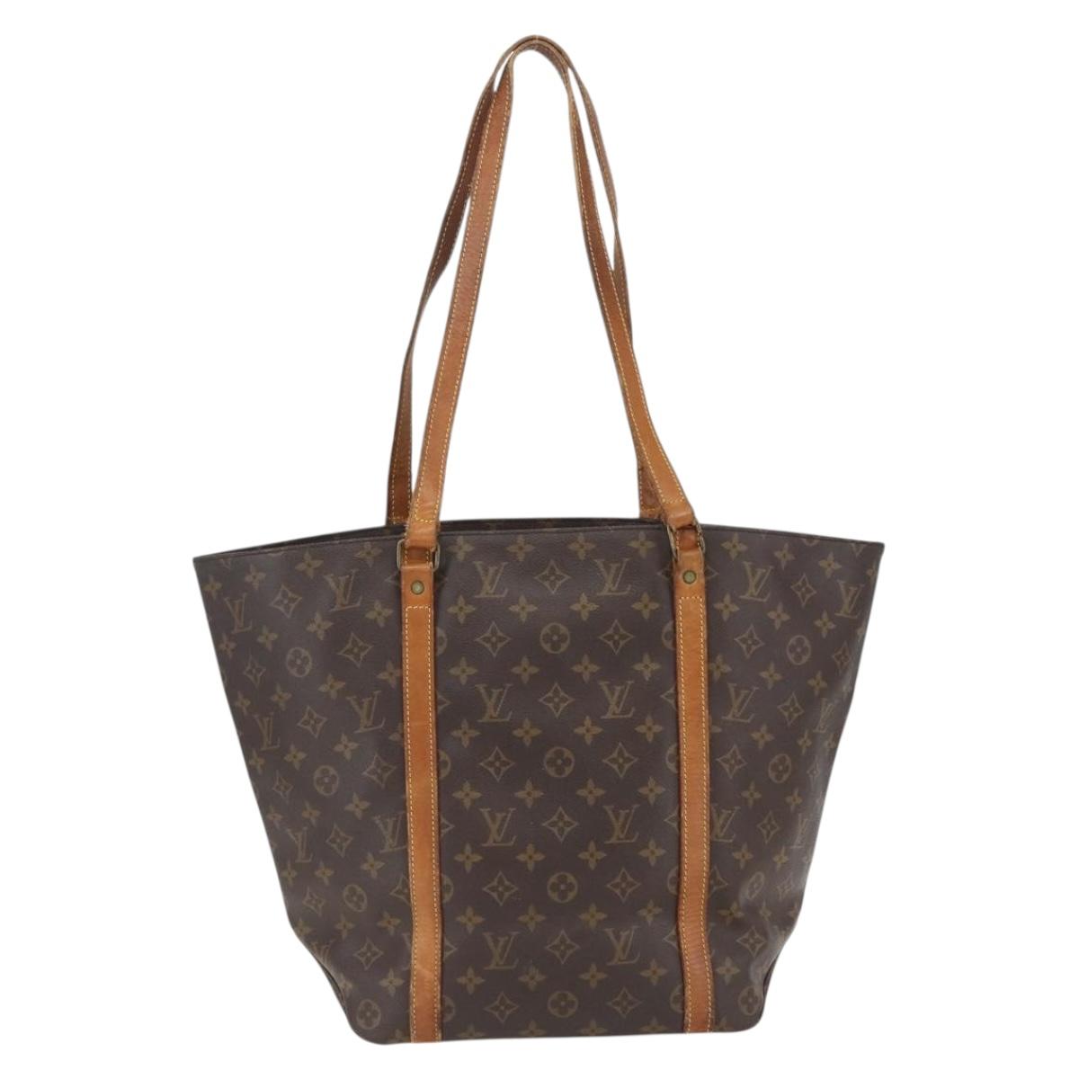 LOUIS VUITTON Monogram Sac Shopping Tote Bag M51108 LV Auth 162791