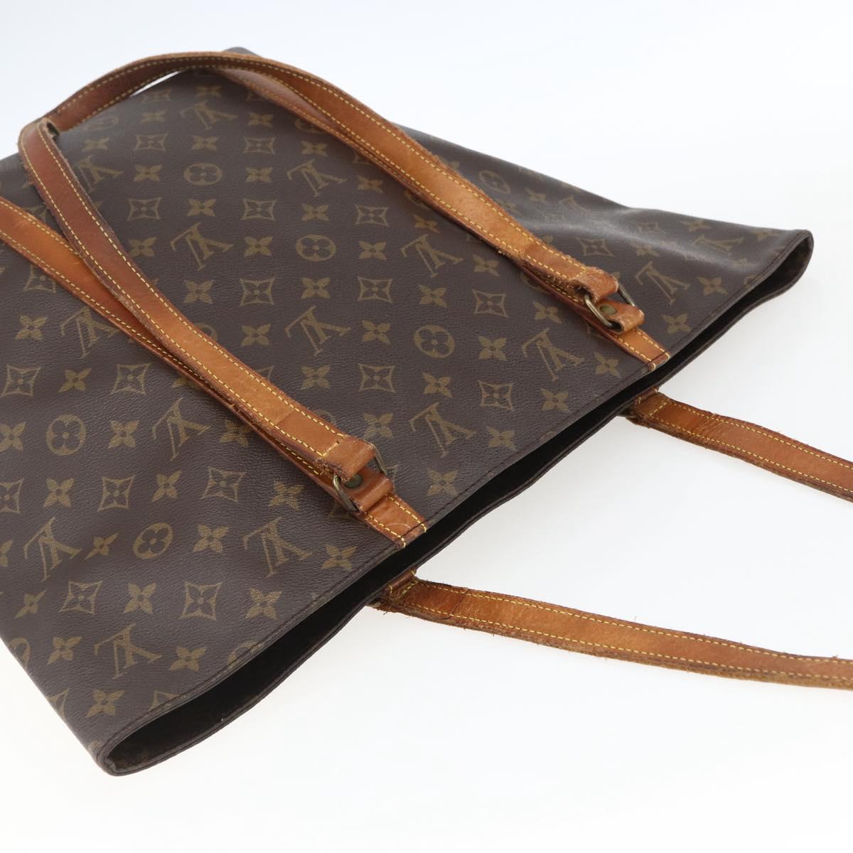 LOUIS VUITTON Monogram Sac Shopping Tote Bag M51108 LV Auth 162791