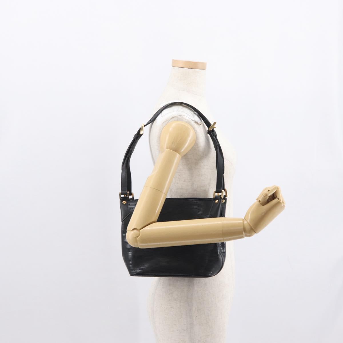 LOUIS VUITTON Epi Mandala PM Shoulder Bag Black M58932 LV Auth 162795
