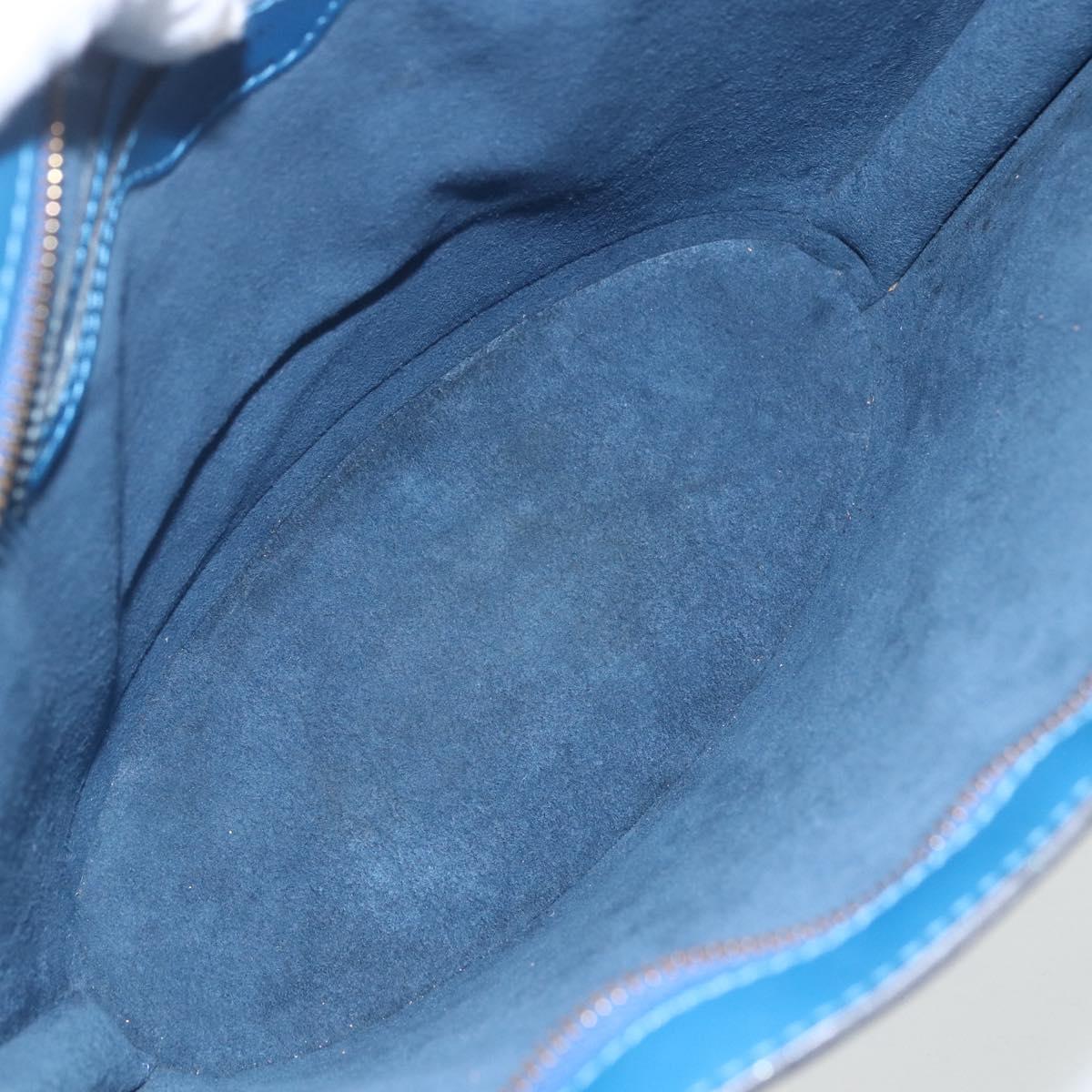 LOUIS VUITTON Epi Saint Jacques Shopping Shoulder Bag Blue M52275 LV Auth 162797